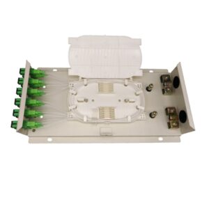 12 port sc/apc odf wtb a12sc apc compact wall mount, ip54, fiber patch panel with metal frame