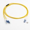400g data center use senko cs® fiber patch cables single mode, yellow 1meter, breakout patch cord 30 cm
