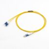 400g data center use senko cs® fiber patch cables single mode, yellow 1meter, breakout patch cord 30 cm