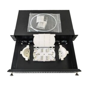 gpsm 1u 48 port sc apc fiber patch panel, 0.9mm slim adapters, 19" rack mount, high density