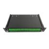 48 port sc apc fiber patch panel, 1u rack mount, 0.9mm ceramic sleeves, upc to apc conversion