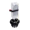 96 cores fiber optic splice closure 1oval+4 round ports, heat shrink sealing, with air valve, grounding wire,6 splice cassette, ip68 wall mount