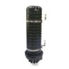 144 cores fosc 400 b8 fiber splice cosure 522*185mm, 1 oval+8 round cable port heat shrink, dome closure, ip68, outdoor 6 trays, pole / wall mount