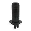 gjs 206m wall mounted fiber optic splice closure 24 core, ip66 waterproof, aluminum alloy, 35℃~+80℃