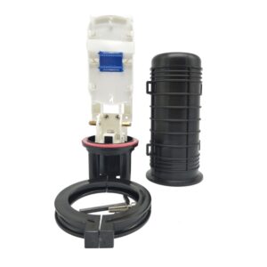 gjs 206m wall mounted fiber optic splice closure 24 core, ip66 waterproof, aluminum alloy, 35℃~+80℃