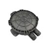 gjs f004 optic fiber splice closure 36 cores ip67 rated 2 in out ports for compact fiber networks