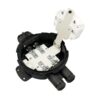 gjs f004 optic fiber splice closure 36 cores ip67 rated 2 in out ports for compact fiber networks