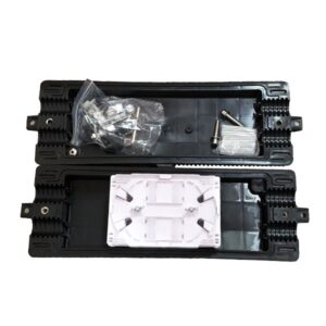gjs h013 2 in 2 out fiber optic joint closure 48 cores ip67 rated for dual port broadband networks