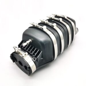 gjs h015 3x3 fiber optic joint closure, ip68, 144core, 10gbps, for underground/aerial ftth networks