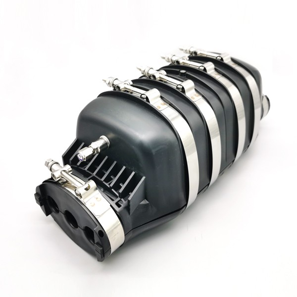 gjs h015 3x3 fiber optic joint closure, ip68, 144core, 10gbps, for underground/aerial ftth networks