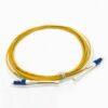 lc lc sm patch cord 5m yellow g.657.b3 lszh 2.0mm upc to upc with pulling rod for high density deployment