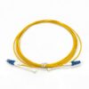 lc lc sm patch cord 5m yellow g.657.b3 lszh 2.0mm upc to upc with pulling rod for high density deployment