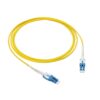lc/upc to lc/upc patch cord duplex 5 meter, yellow sm dx,g.657a2 lszh, with push pull rods
