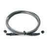 premade fiber optic cable with mtrj connector, mtrj patch cord wire amoured cable 2 cores multimode mm lszh gray 10 meter