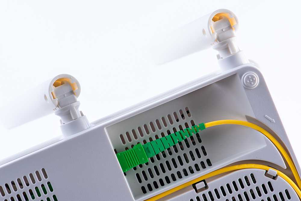 onu with sc patch cord connectors