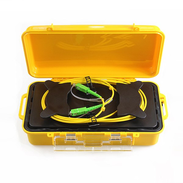 otdr launch cable box sa sa, 3m/5m/10m lengths, 0.5db max il, for 1310/1550nm testing, with fc/sc adapters
