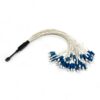 48 fiber mt/female to lc/upc breakout cable singlemode 9/125um sm g657a1 30cm, white loose tube