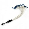 48 fiber mt/female to lc/upc breakout cable singlemode 9/125um sm g657a1 30cm, white loose tube