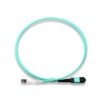 12 fiber mt to lc/pc patchcord multimode om3 50/125um mm 30cm, colorful fanout fiber pigtails (copy)