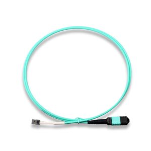 12 fiber mt to lc/pc patchcord multimode om3 50/125um mm 30cm, colorful fanout fiber pigtails (copy)