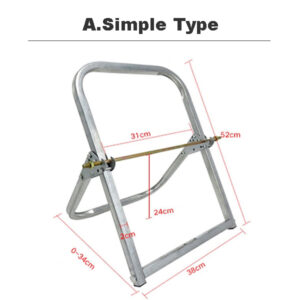 foldable fiber optic cable dispenser with power supply heavy duty metal wire reel for ftth/osp cable deployment