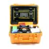 fiber optic fusion splicer a 80s, 0.02db avg loss, 6s splice time, for ftth/osp, with 5" touchscreen & heater