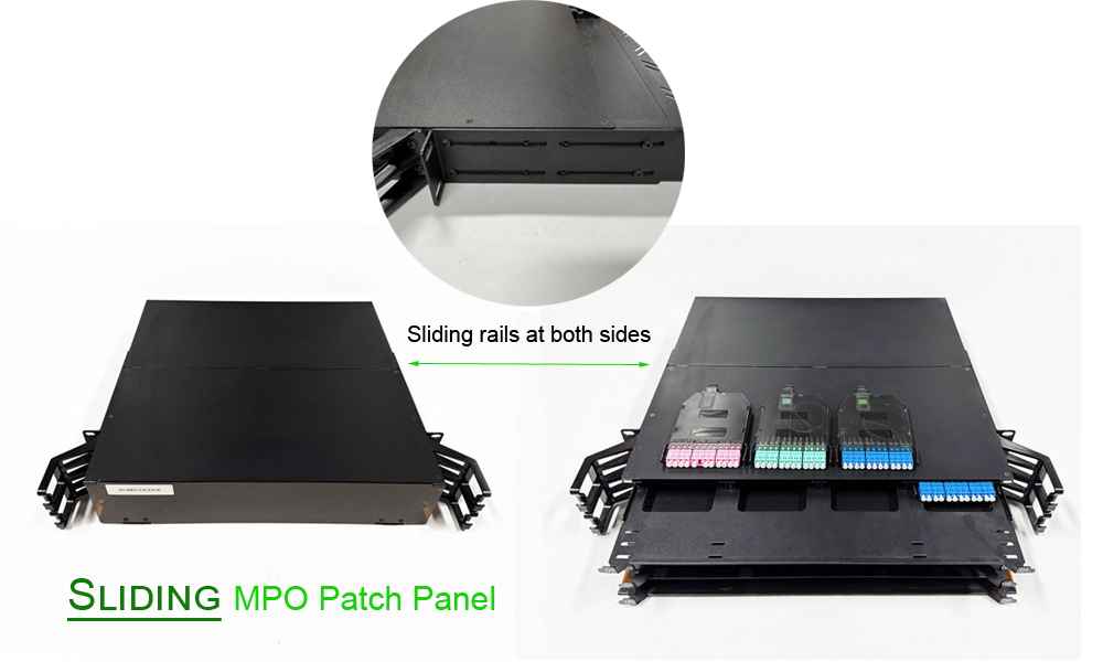 sliding mpo patch panel