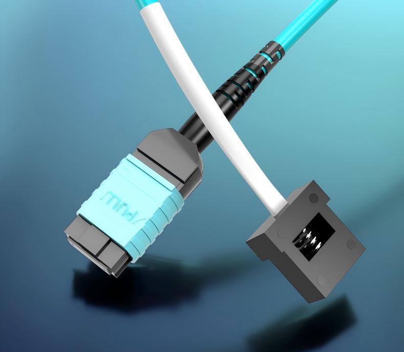 transmission rate comparison between mt and mpo patch cords