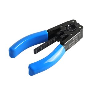 2.0x1.6mm ftth drop cable stripper tool kit, for 250um 900um fiber, with precision blades & comfort grip, otdr compatible