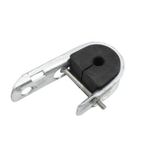 j hook suspension clamps for adss cable with grip, custom cable size from 5mm to 20mm, 3.8kn breaking load