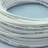 pre connectorized drop cable patch cord xc upc to xc upc, optoelectronic composite cable white lszh ul94v0, 20m