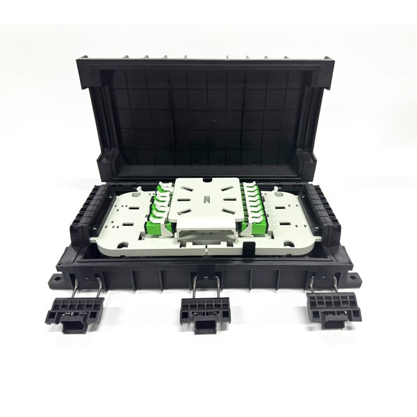 3in 3out ip65 outdoor fiber optic splice closure pre connectorized sc connectors for fiber to the home