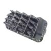 Plastic Outdoor FTTA 16 Port MST Terminal Box, Black, IP67 Protection Grade, Custom ODVA, ODC, PDLC, OptiTap, Mini SC LC MPO Connectors