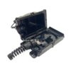 2 port mst fiber serving terminal, wall mount, black, ip68, no load, sc interface for ftth ,ftta field adss cable