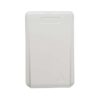 fttb floor subscriber plastic optical termination box, 2 sc port, wall mounting, gray color, ul94v0 material