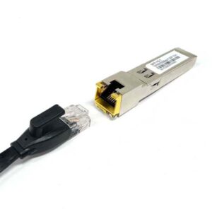 10/100/1000m copper hot pluggable 1.25 g sfp to rj45 module 100m, 1.0gb/s bi directional data rate, metal case, wide temperature range 40 ~+85℃ for industry