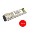 single mode 10g cwdm sfp+ transceiver from 1270nm to 1610nm, dual lc connector, 10km to 80km, compliance with ieee802.3a, sff 8472, sfp+ msa