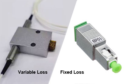 difference of voa attenuator and fixed attenuator