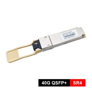 40gbase sr4 qsfp transceiver module with mpo connector,100m reach, mulitimode 50/125um, gray clasp, ddm, mellanox,huawei, cisco, juniper, mikrotik compatible