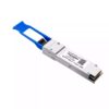hot pluggable qsfp28 form factor 100g transceiver 1310nm lc duplex interface, blue clasp,100gbps qsfp28 lr4, 10km on smf, 0ºc ~ +70ºc, with ddm