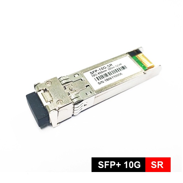 10gbase sr sfp+ transceiver,short range 300m, mm 850nm multimode sfp duplex lc connector, ddm 5ºc to +70°c, stm 64 l 64.2/l 64.3 application