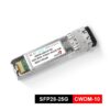 xgpon ethernet 25g sfp28 cwdm transceiver1470nm, 10km single mode dual lc fiber connector, custom label, wavelength, transimission distance