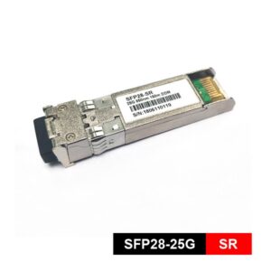 850nm sfp 25g sr fiber optic transceiver, 150m mm sfp module lc connector, duplex core,ddm