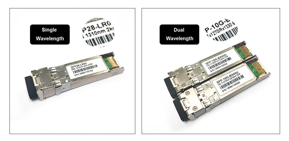 single wavelength vs dual wavelength