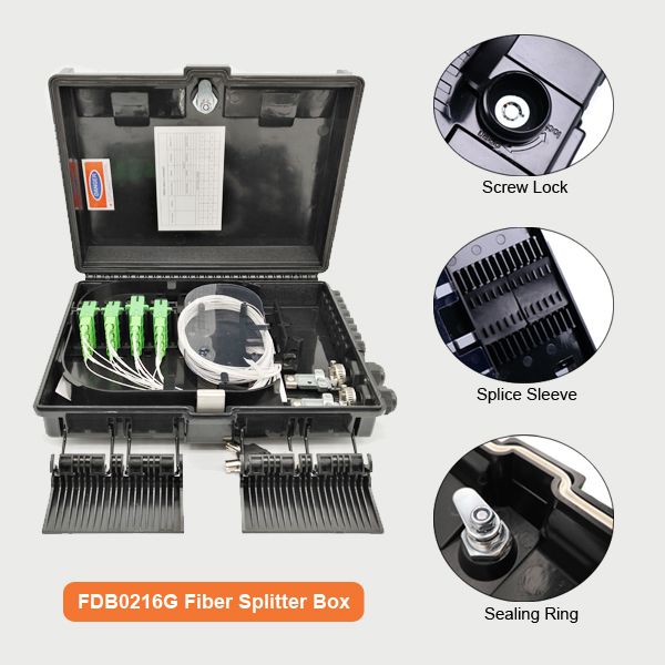 fdb0216g fiber splitter box