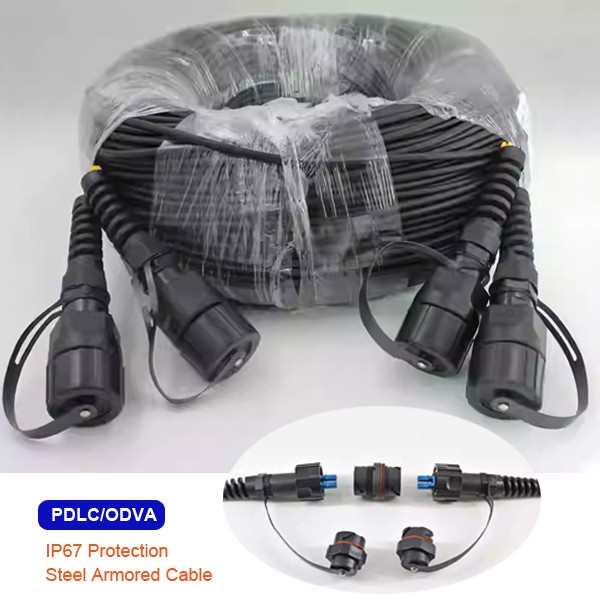 ip67 pdlc waterproof patch cable