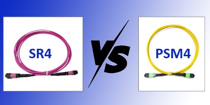100g qsfp28 mpo cable psm4 vs sr4