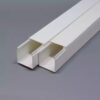 pvc cable trunking (16x16mm), self adhesive, ultra compact surface mount, square shape, flame retardant, for concealing network cable, electrical wires, and low voltage cables on walls