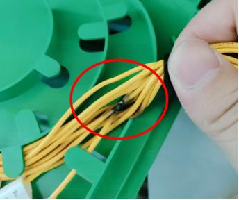 figure 1. fiber pigtails burn out