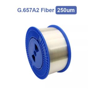 50.4km, 60km bend sensitive single mode bare optical fiber g657a2 250um diameter for fiber optic drones, supercomputing centers, ai, dci and defense industry